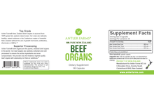 Load image into Gallery viewer, New Zealand Beef Organs