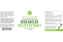 Load image into Gallery viewer, New Zealand Deer Antler Velvet Extract (Tablets)
