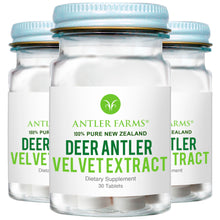 Load image into Gallery viewer, New Zealand Deer Antler Velvet Extract - 3 Bottles

