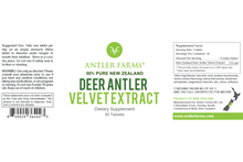 Load image into Gallery viewer, New Zealand Deer Antler Velvet Extract - 3 Bottles
